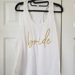 Gold Bride Tank!!